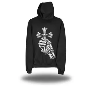 CHROME CROSS BONES HOODIE