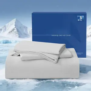 Infused Cooling Bed Sheets , Arc-Chill(R) 3.0 Cool Tech, - Freshness, Cooling Sheet Set for Hot Sleepers & Night Sweats, Breathable Soft & Dry, Deep Pocket 18", 3 count