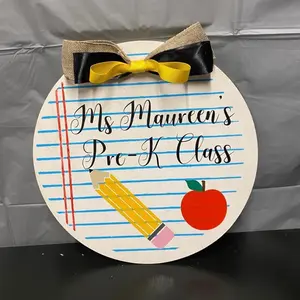 Custom teacher sign