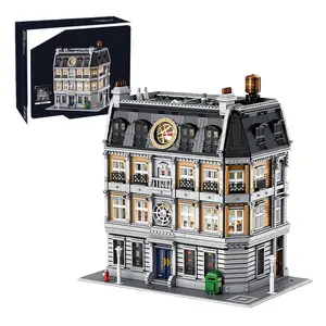 Extra Large Magic Library Architecture Building Blocks Set 6619pcs City Street View for Adults Birthday New Year Easter Gifts