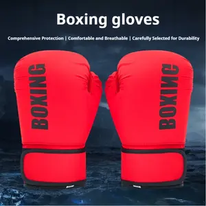 Boxing Gloves for Kids Adults Training Sparring Punching Bag Muay Thai Kickboxing Heavy Duty Padded Professional MMA Gloves