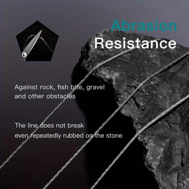 SIIUATION 1PCS 328/546yds High Strength Fishing Line, 8-strand Wear-resistant Braided Line, Long Casting PE Fishing Line, Zero Stretch, 12-100lbs Baitcasting Reels bait casters fishing equipment