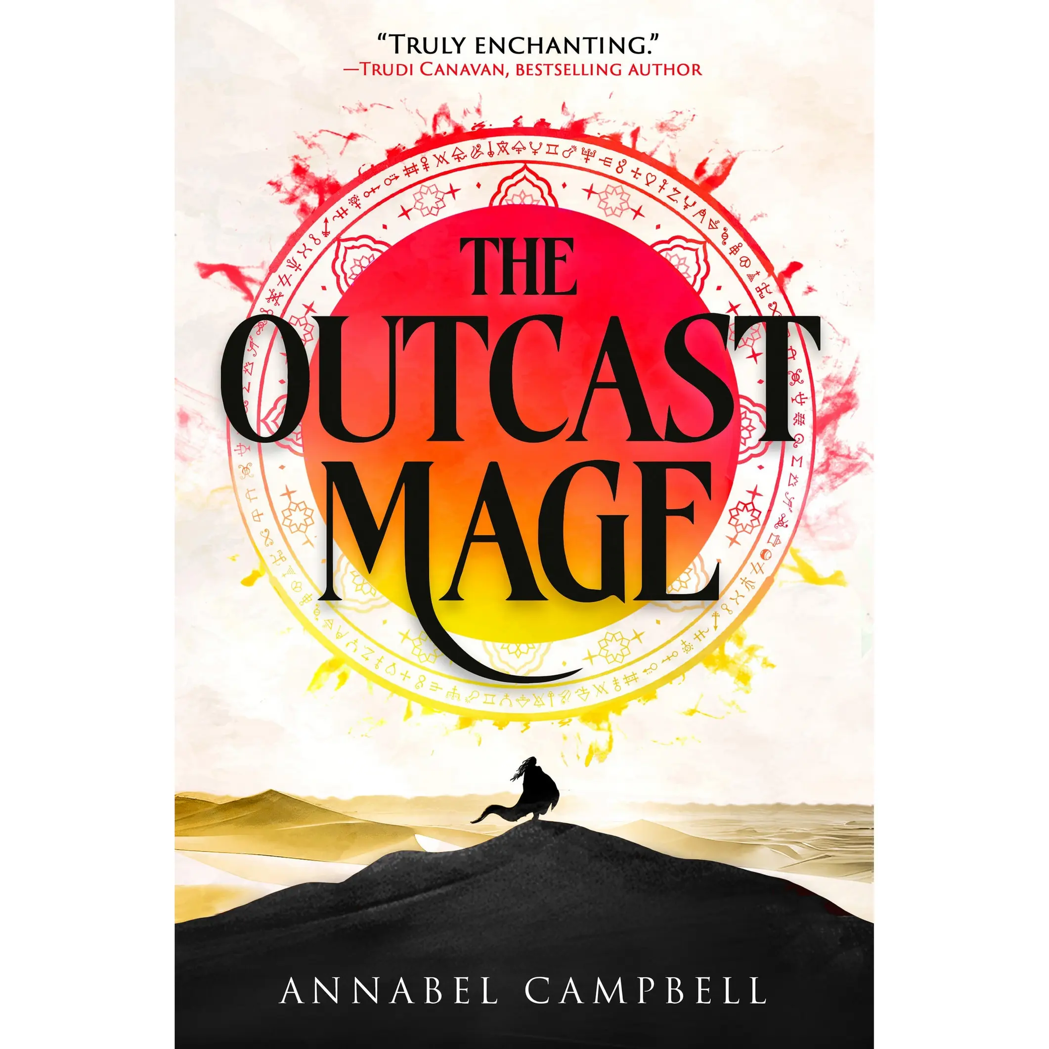 The Outcast Mage by Annabel Campbell [Paperback Book]
