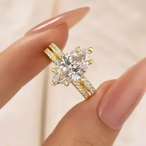 Maxine 4.0ct Marquise Cut Engagement Ring,5A Cubic Zirconia Women's Ring Jewelry,Promise Ring for Daily,Travel,Proposal,Wedding,Birthday,Anniversary