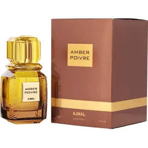 Ajmal Amber Poivre Unisex Eau de Parfum (EDP) - 3.4 fl oz Floral Oriental Fragrance with Amber Base, Unisex Wear, New in Box
