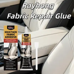 Fabric Repair Glue, Leather Fabric Bonding, Sealing, Waterproof, Washable, Seamless Connection, Transparent and Flexible After Drying. Essential Repair Tool Kit