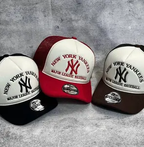 MLB Snapback Hat 9FIFTY by New Era – Flat Brim Cap, Dodgers Yankees White Sox Cardinals, Unisex Street Style