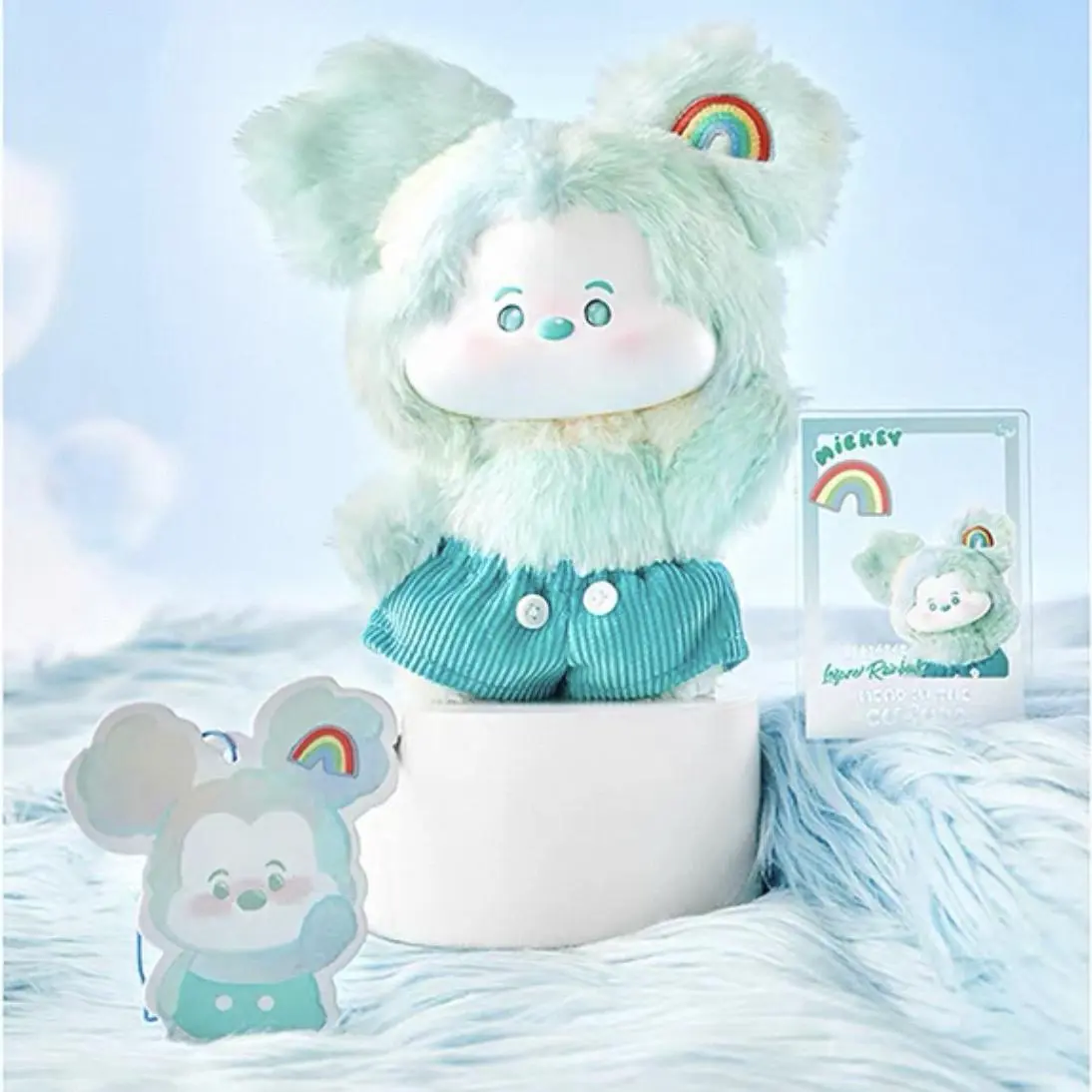 Disney Mickey Head in the Clouds Collection Vinyl Plush Blind Box - Sealed Hobby Box, Random Surprise Set, Cute Cartoon Figurine, Soft Stuffed Toy, Perfect Gift for Disney Fans & Kids