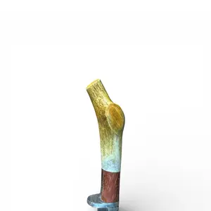 Handcrafted Fixed Blade Tool with Deer Antler Handle