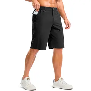G Gradual Men's Shorts 11" Lightweight Casual Shorts for Men with 3 Pockets Summer Quick Dry Breathable Golf Shorts