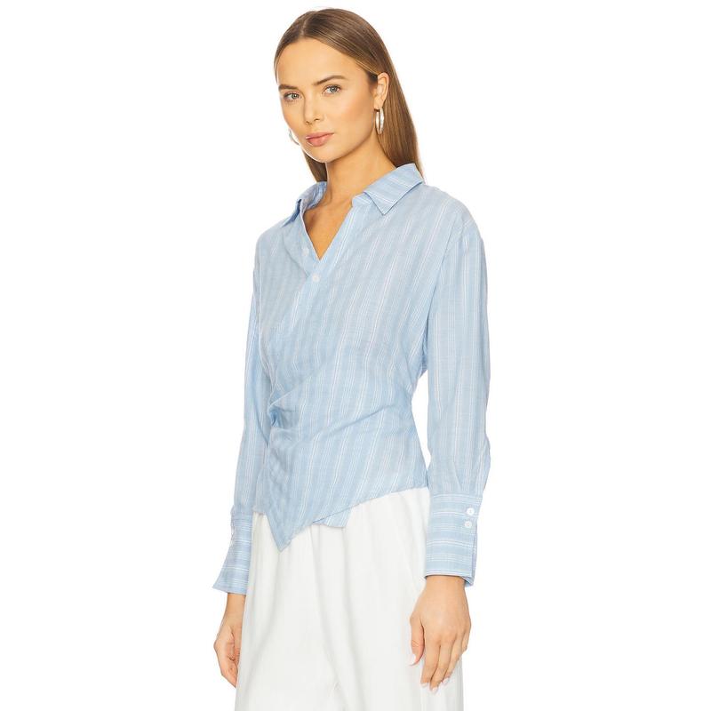 HEARTLOOM Elene Shirt in Sky