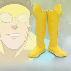 Game Mark Grayson Invincible Cosplay Shoes Boots Customized Halloween Party Props In Large Sizes For Both Men And Women
