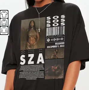 S.z.a Music Merch t-Shirt, S.z.a Sos Album 90s Tee, S.z.a Tour Rapper Gift Bootleg Inspired Sweatshirt , .s.z.a tee