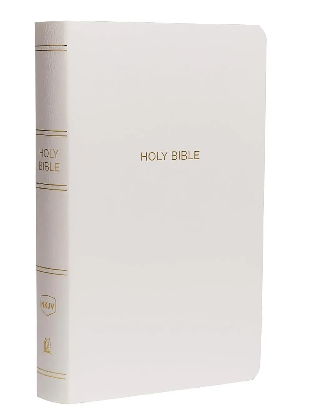 NKJV, Gift and Award Bible, Leather-Look, White, Red Letter, Comfort Print: Holy Bible, New King James Version Imitation Leather – January 30, 2018