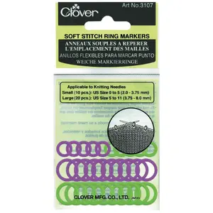 Soft Stitch Ring Markers