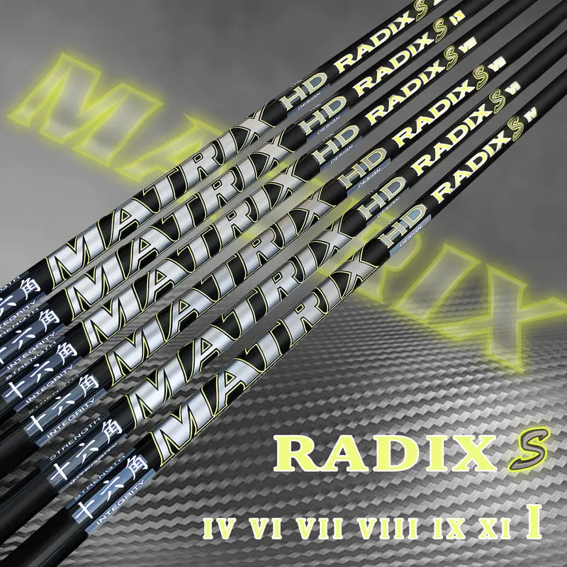 GOLF Shaft BLACK Series Crbon Fiber Iron GOLF Shaft
