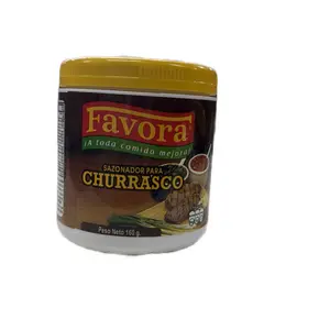1 Bote de Favora Sazonador para Churrasco 160g Spicy Sauce Mix Spicy Dip