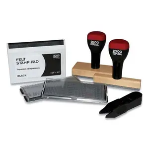 Cosco  2000 Plus Custom Stamp Kit, Black