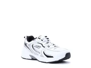 Avia Men's 5000 Athletic Performance Running Sneakers, Wide Width Available, White