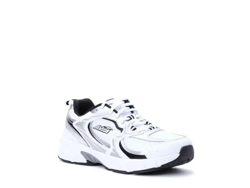 Avia Men's 5000 Athletic Performance Running Sneakers, Wide Width Available, White