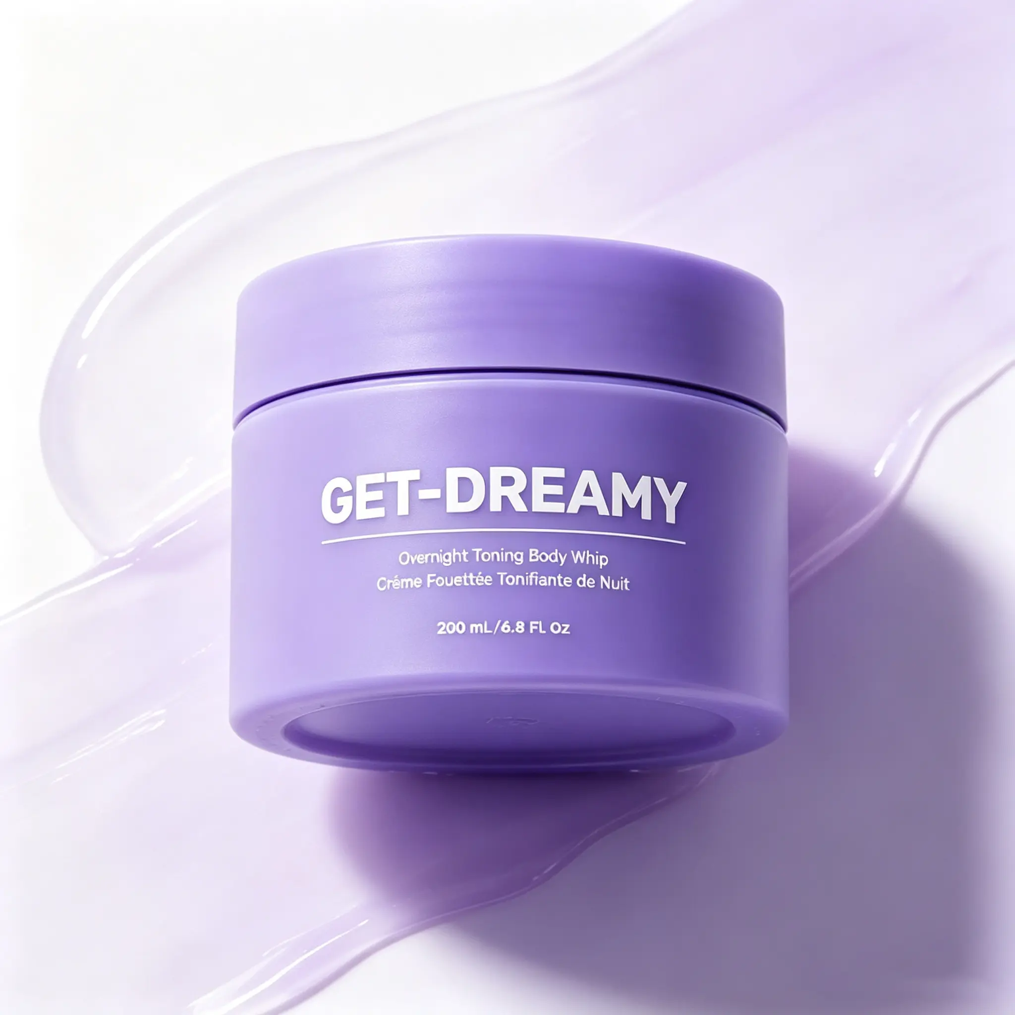 MAELYS GET-DREAMY Overnight Body Whip, 200mL/6.8oz Clinically Proven Firming Cream for Loose Skin, Milk Thistle & Uva Ursi Infused Body Moisturizer