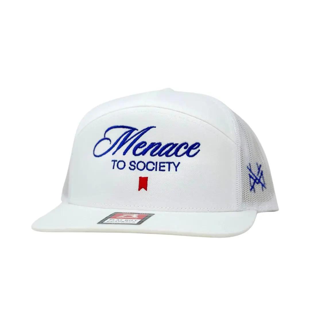7 Panel White