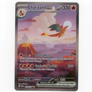 Charizard ex 199/165 SIR – Pokémon 151 Special Illustration Rare – NM/M