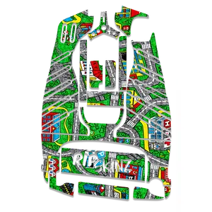 RipSkinz 'City Play Mat ' Standard Crazy Cart Livery Kit