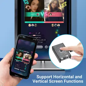 Wireless HDTV 4K Display Adapter 2.4+5.8G Wireless HDTV Adapter Smartphone Streaming Video/Audio to HDTV/Projector/Monitor Portable Digital Products Tech Gadgets