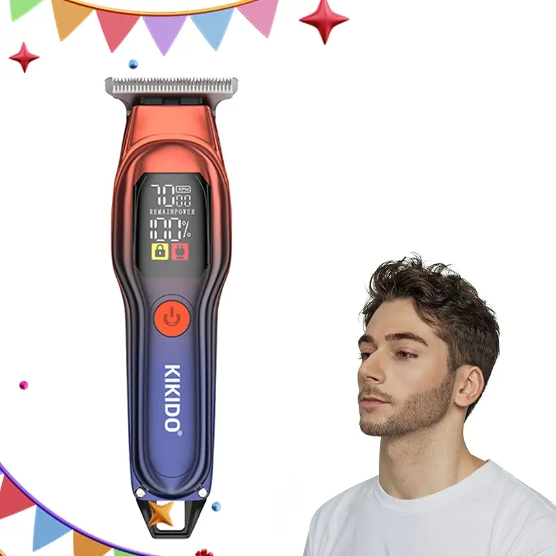 New Professional Hair Clipper Best Style Craftsmanship Hair Clipper Barber Shop Men's Electric Shaver Cordless HairClipper Cordless Rechargeable Clippers