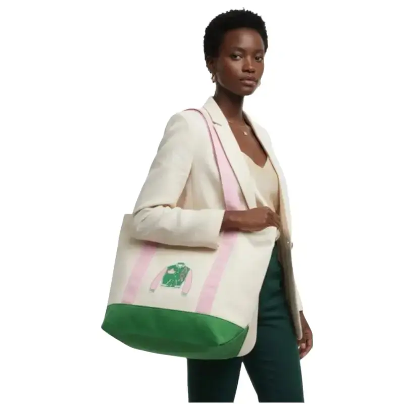Canvas Tote Sorority Inspired