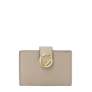 Pre-owned FENDI Leather Small Leather Goods F Wallets