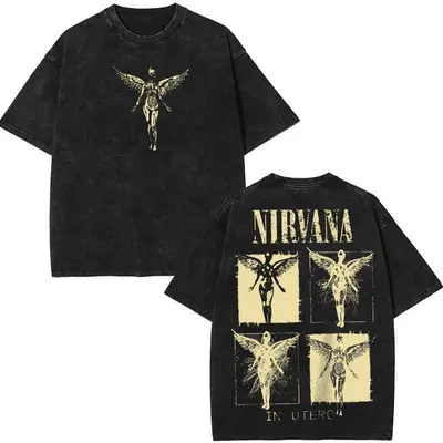 Walmart Graphic Tees Nirvana TikTok Shop