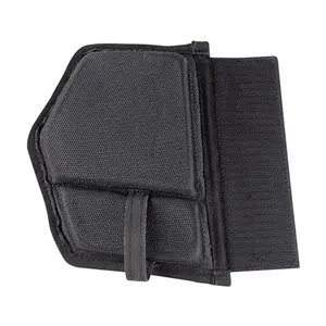 Unequal Lacrosse CC Right Rib Pad for Goalie Chest Protector or Shoulder Pads Fully Adjustable Hook & Loop Design with HART CC Composite Technology