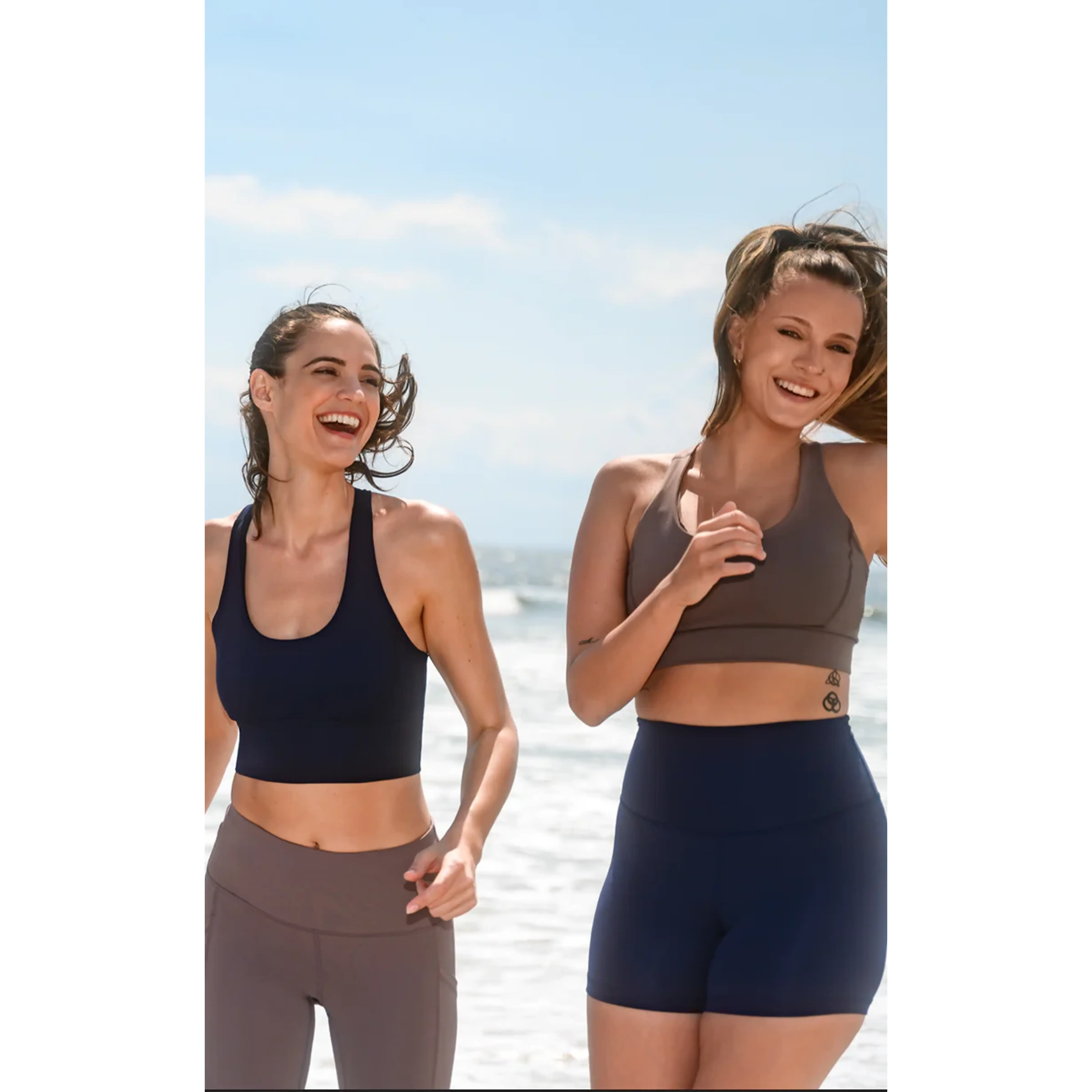 2 PK Lux 5" Super High Waist Bike Shorts