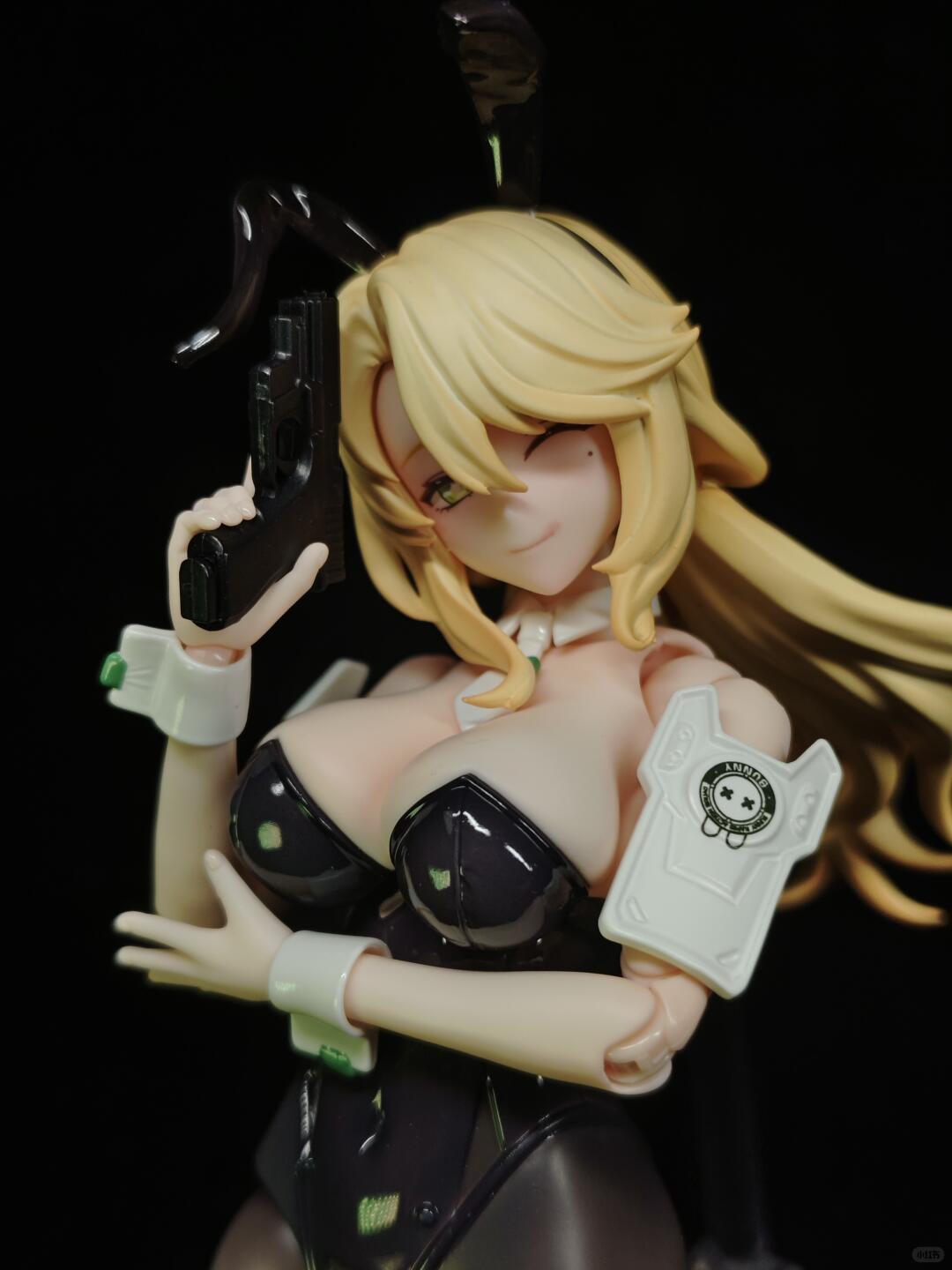 Funtasy Planet Erena Bunny Girl Mecha 1/12 Scale Anime Action Figure, Articulated with Pre-Assembled DIY Gear Kit, Pro-Finish Hybrid Fun Tactical Gear Set, Anime Action Figures