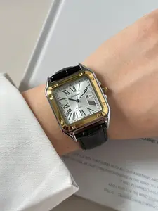 Luxurious Ladies Quartz Watch, Elegant Round Dial, Alloy Case, Hardlex Glass, Butterfly Buckle, Perfect Gift for Women