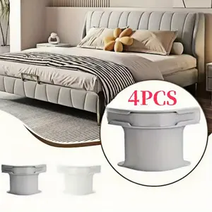 4-Piece Bed Sheet Set, Mattress Fastener Straps Universal for All Mattress Sizes, Locking Plates Keep Sheets Secure, Heavy-Duty Elastic Edge Patches, Easy to Install