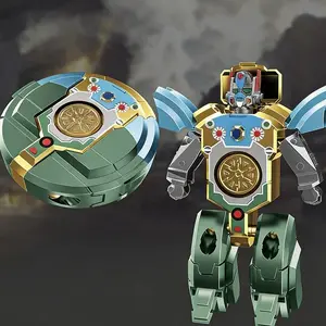 Transforming robot fidget spinner a two-in-one stress-relieving toy gift that can rotate and transform fingers boyfriend birthday practical