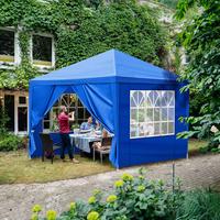 10*10ft Blue with 4 Sidewalls