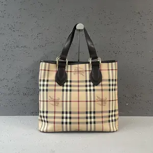 Pre-owned BURBERRY Canvas Shoulder Bags 7.8'' R2299 Shoulder Bag C14304302927 0404 T2 Ella