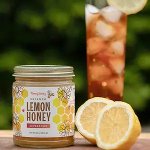 Organic Lemon Honey - Natural Lemon with its Sweetness - Ideal for Flavoring Teas and Desserts