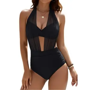 Womens Bikini High Waisted Sets Tummy Control Swimsuits 2 Piece Sexy Modest Bathing Suit