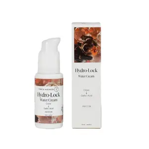 Oil free moisturizer for all skin types suitable for acne - Plant-Powered Water Cream: Lightweight, Oil-Free Hydration with Antioxidants, Acne-Fighting Clove, Soothing Honeysuckle, and Pomegranate for Collagen Boost and Brightening