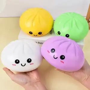 15 cm giant slow-rebound dumpling toy, ultra-soft slow-rebound dumpling stress ball, cute pinchable dumpling stress toy, suitable for children and adults, sensory toy to relieve anxiety, small gifts for party gift baskets graduation