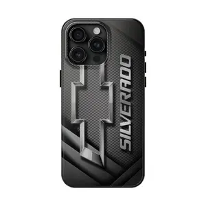 Chevy SILVERADO Tough Case Suitable for iPhone 17-11 Pro Max/Plus and  Samsung Galaxy S23-25