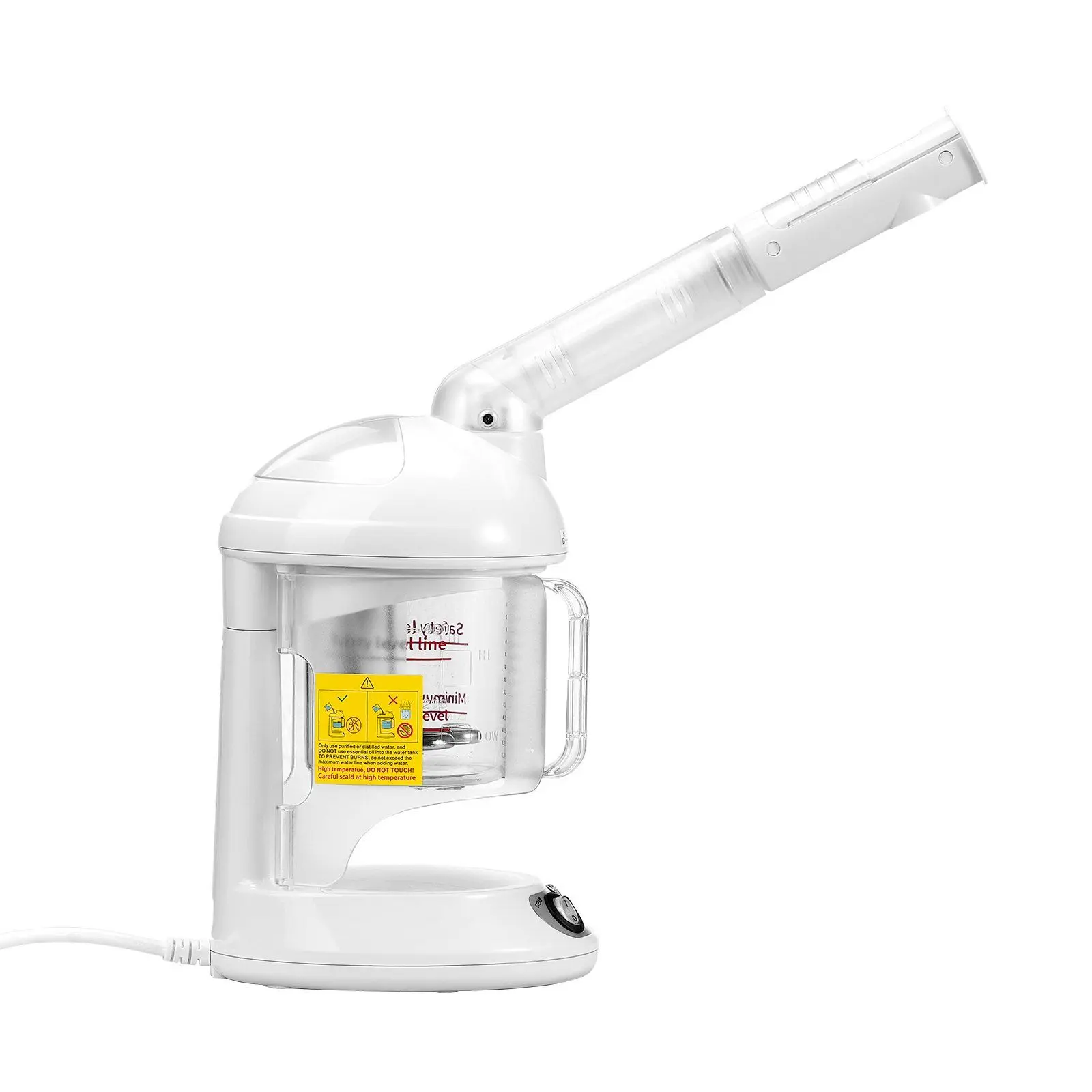 VEVOR 2 in 1 Hair & Facial Steamer Professional Hair Steamer with Bonnet Hood