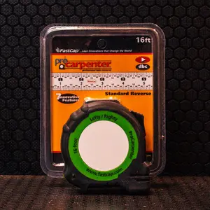 Lefty/Righty PSSR-16 Reverse Read ProCarpenter Tape Measure - FastCap