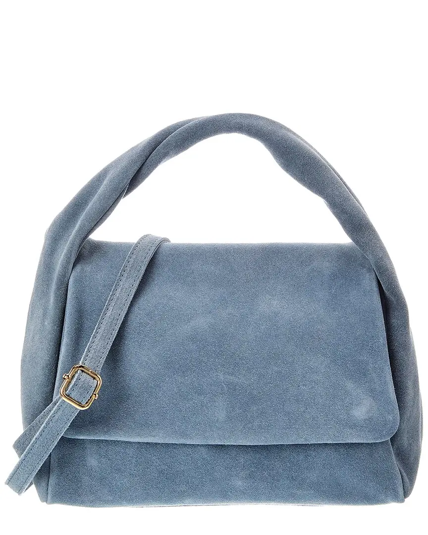 Italian Leather Pauline Leather Top Handle Bag