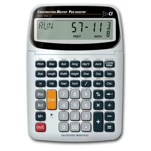 Calculated Industries Construction Master Pro-Desktop Multitool Hand Tool, Featuring Tilt Display, for Hardware Applications